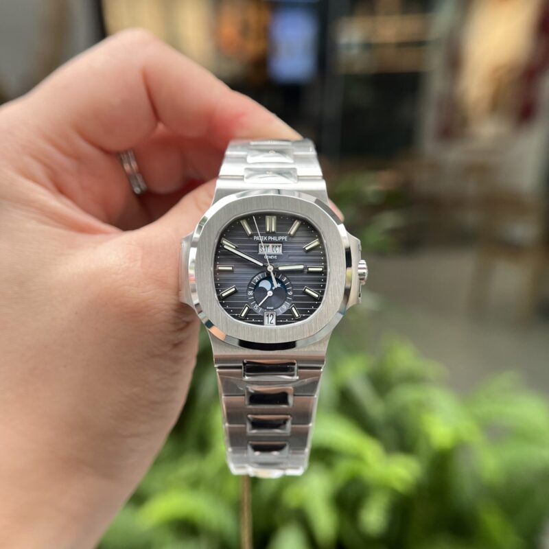 ĐỒNG HỒ PATEK PHILIPPE NAUTILUS 5726/1A-001 MẶT SỐ XANH REPLICA 1:1 CAO NHẤT PPF