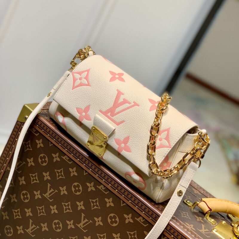 TÚI LV LOUIS VUITTON FAVORITE BAG SIÊU CẤP MÀU TRẮNG HỒNG