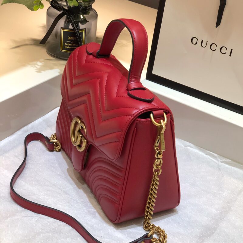 TÚI GUCCI MARMONT TOP HANDLE BAG SIÊU CẤP MÀU ĐỎ