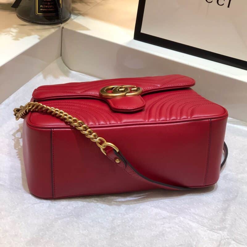 TÚI GUCCI MARMONT TOP HANDLE BAG SIÊU CẤP MÀU ĐỎ