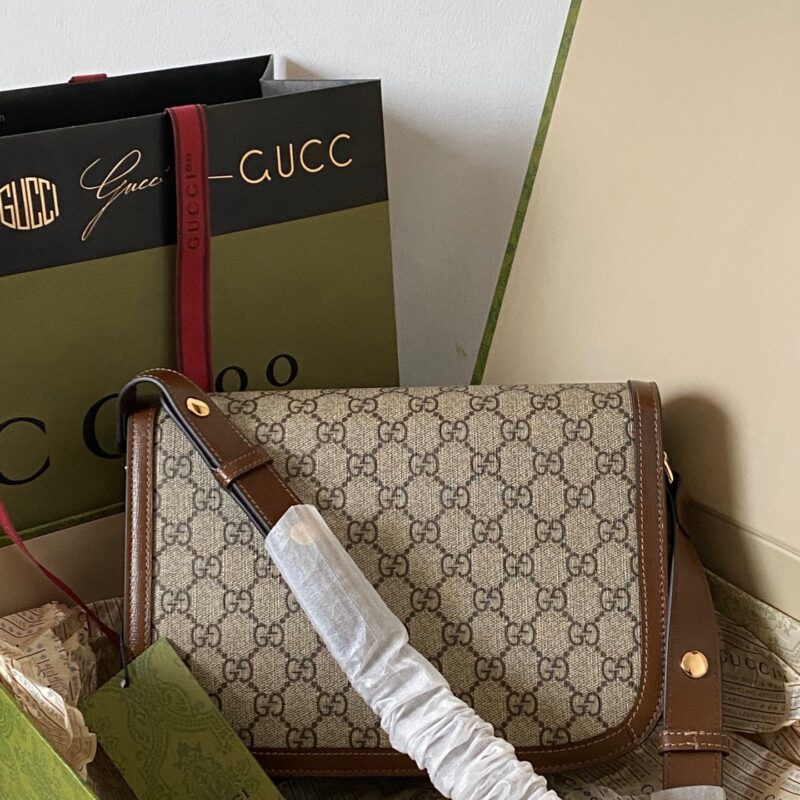 TÚI GUCCI HORSEBIT 1955 SMALL BAG SIÊU CẤP MÀU NÂU