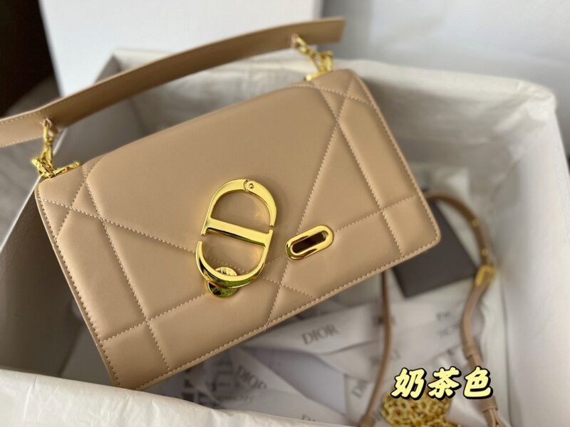 TÚI DIOR 30 MONTAIGNE CHAIN BAG WITH SHOULDER STRAP AND HANDLE SUPER