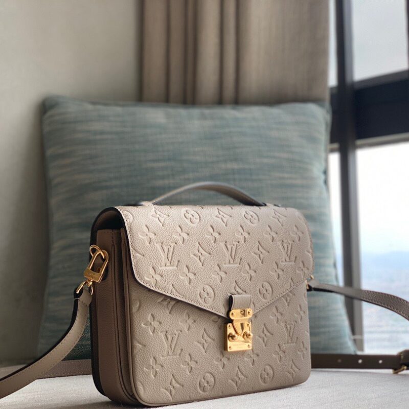 TÚI XÁCH LV LOUIS VUITTON POCHETTE METIS SIÊU CẤP MÀU NÂU