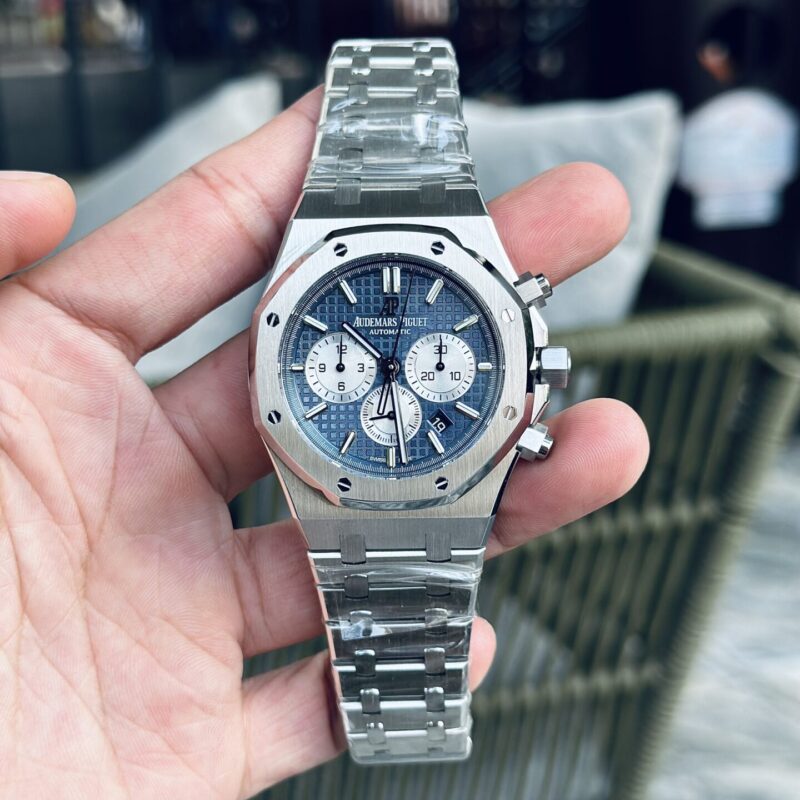 AUDEMARS PIGUET ROYAL OAK 26331ST CHRONOGRAPH BLUE DIAL BEST REPLICA 41MM