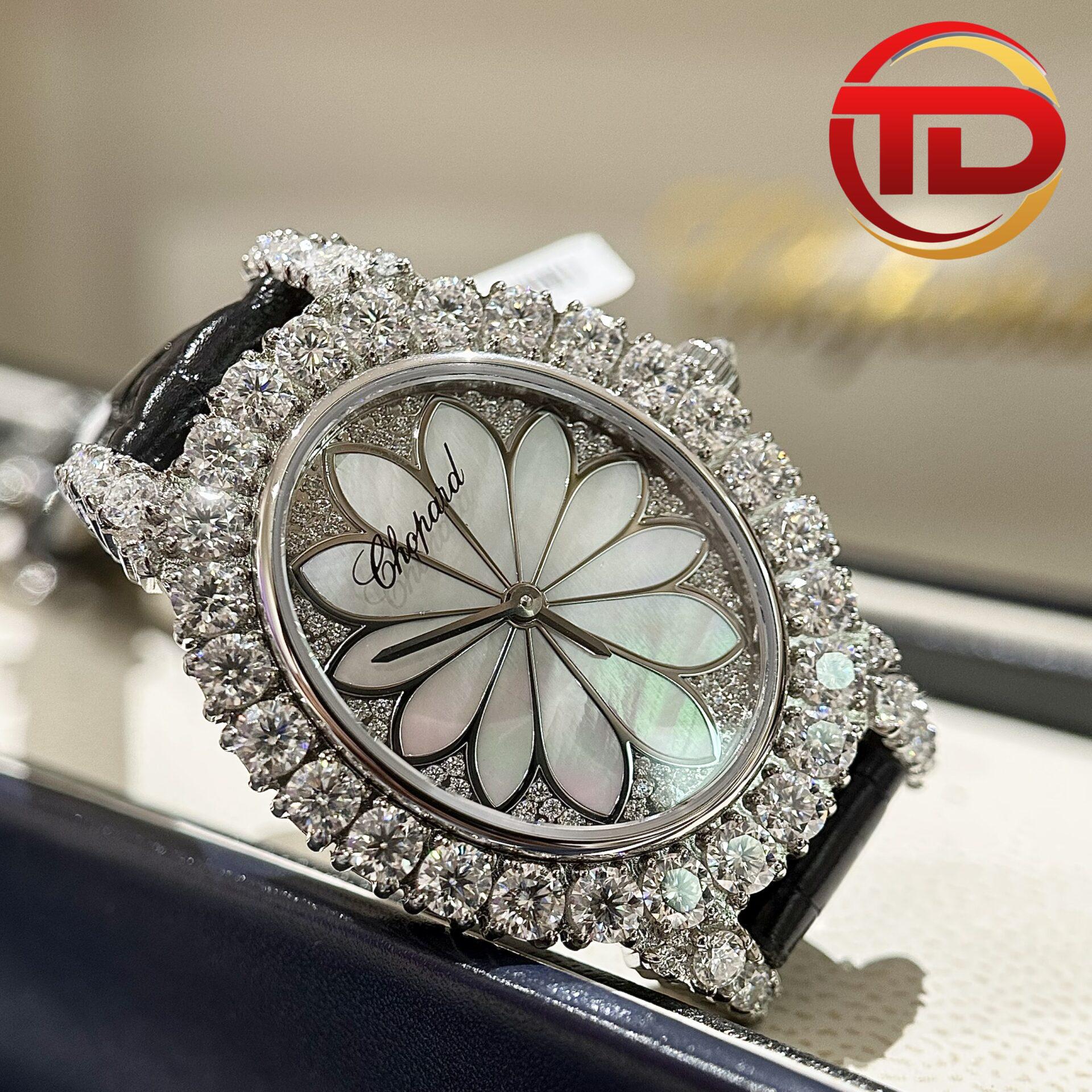 Chopard Nữ Full Kim Cương Moissanite - 8