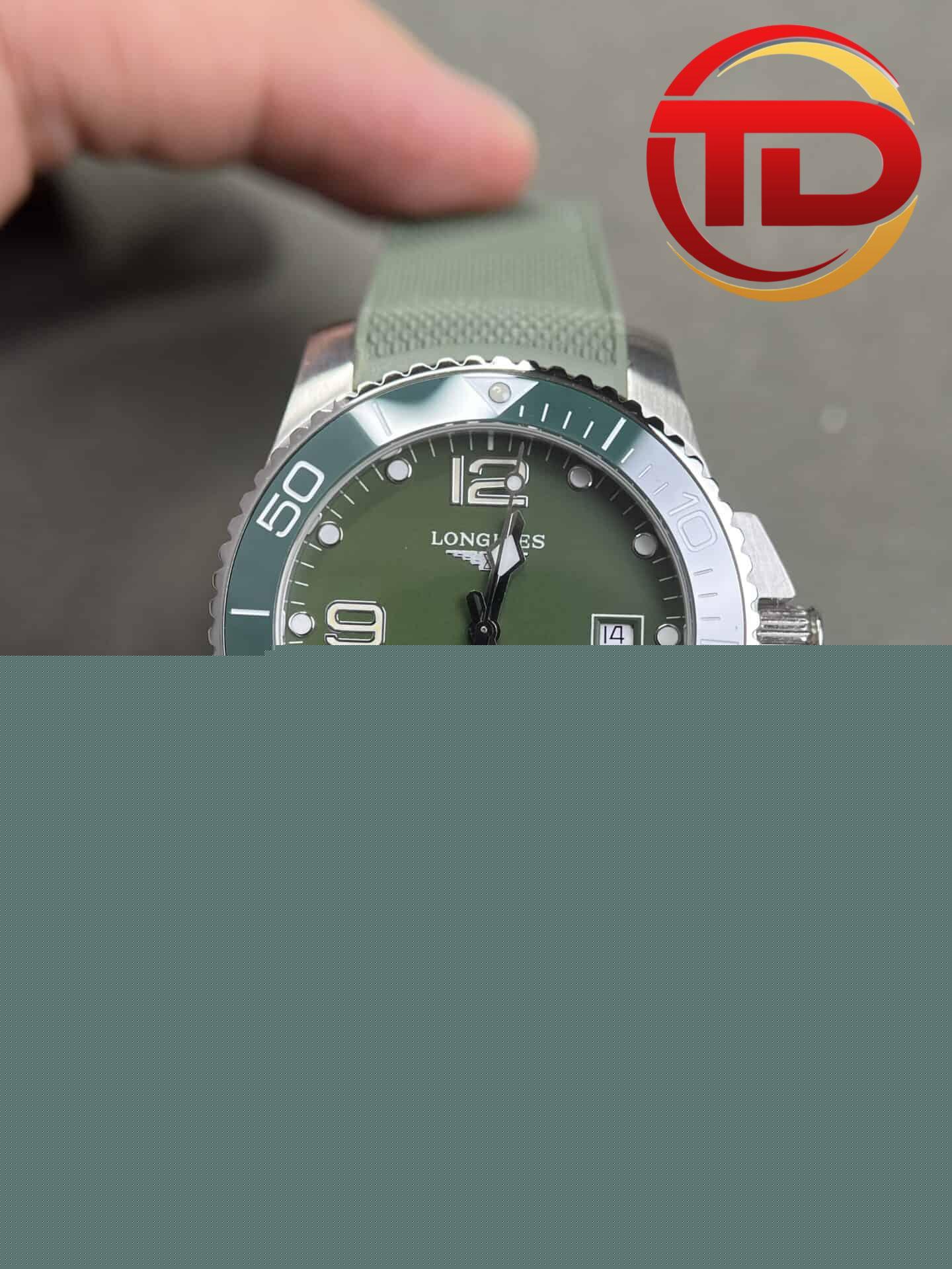 Longines Hydroconquest L3.782.4.06.9 Màu Xanh Rêu