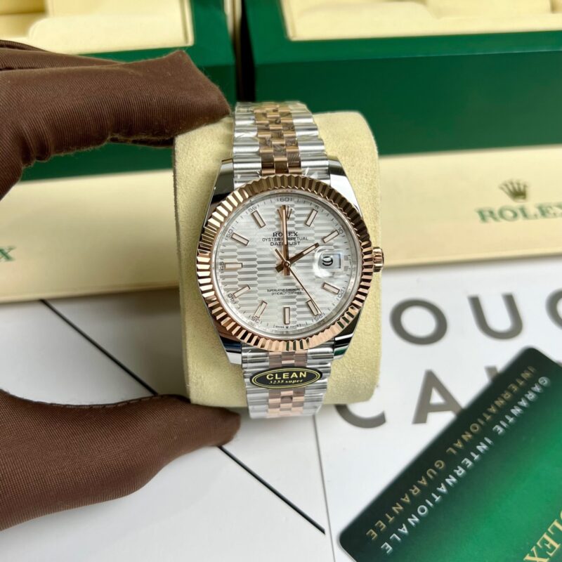 Rolex Datejust 126331 Fluted-Motif Dial Jubilee Bracelet Best Replica 41mm
