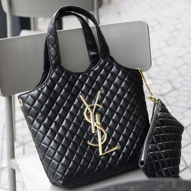 TÚI SAINT LAURENT YSL WOMEN ICARE MAXI SHOPPING BAG DA BÊ SUPER SIZE 28