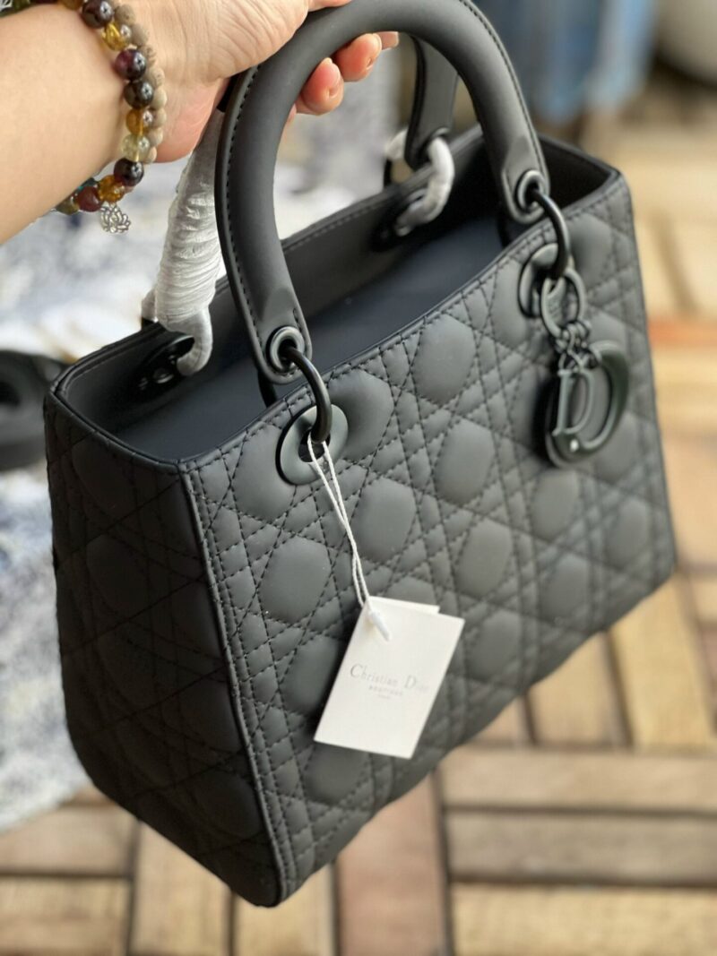 TÚI XÁCH DIOR LADY NGUYÊN BẢN MEDIUM SIZE 24 TAG LÌ