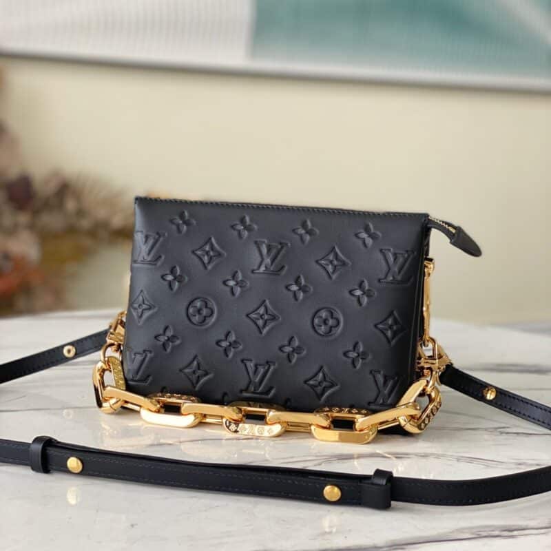 TÚI LV LOUIS VUITTON COUSSIN BB BAG SIÊU CẤP MÀU ĐEN