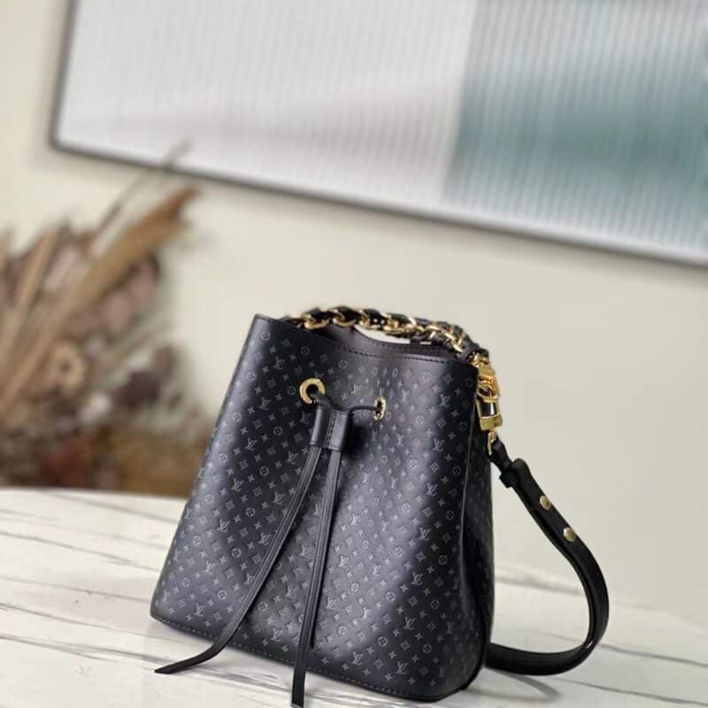 TÚI LV LOUIS VUITTON NEONOE BB BUCKET BAG SIÊU CẤP MÀU ĐEN