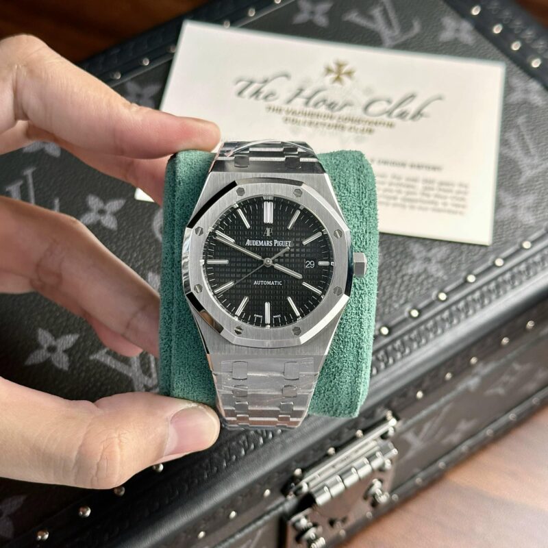 AUDEMARS PIGUET ROYAL OAK 15400ST BLACK DIAL BEST REPLICA 41MM