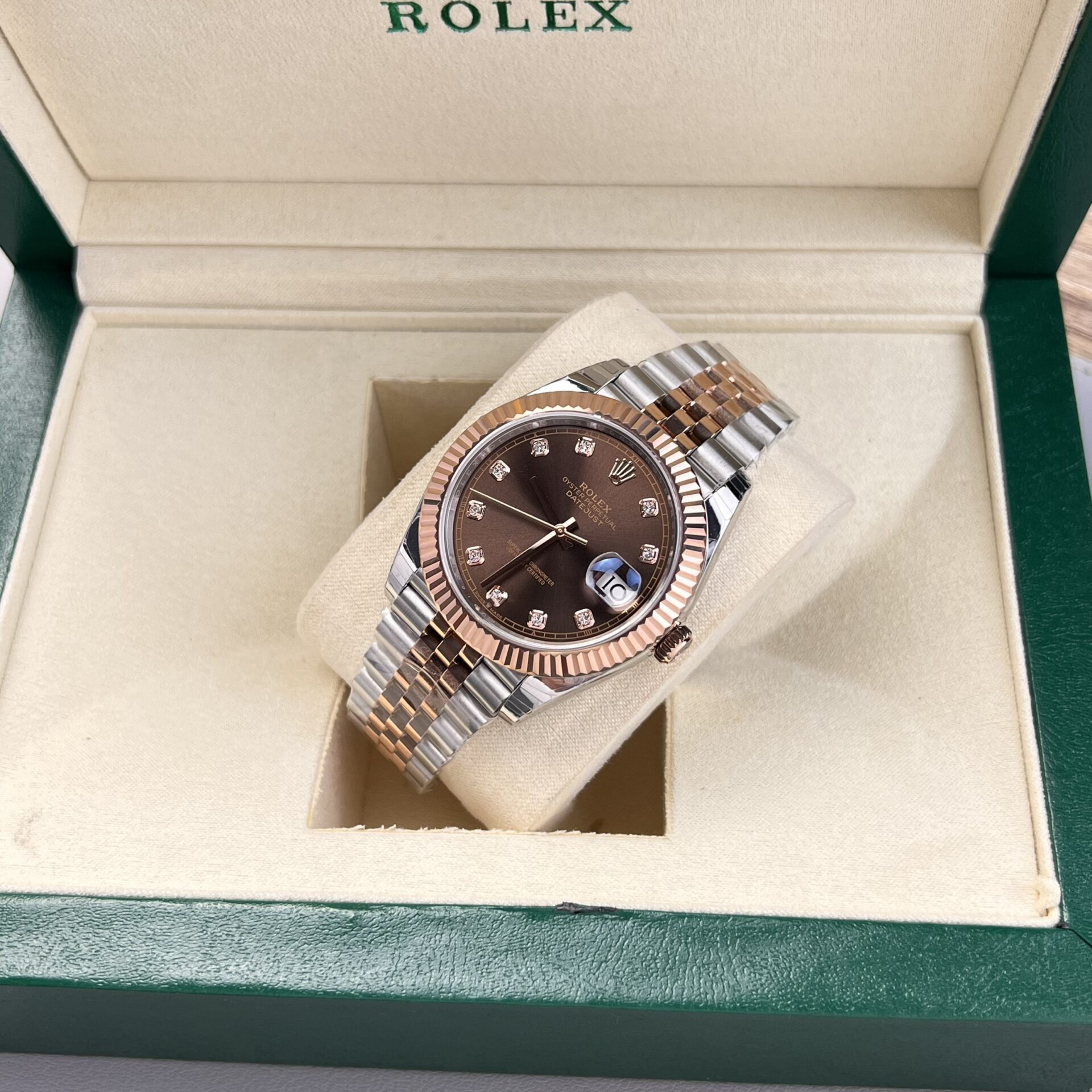 Rolex Datejust 126331-0004 Chocolate Dial Replica EW - 2