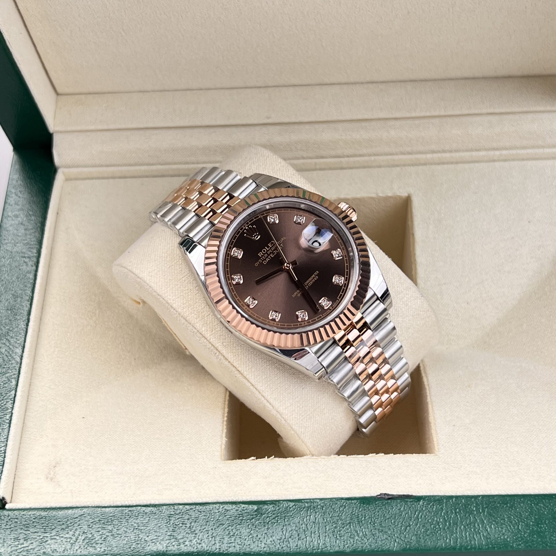 Rolex Datejust 126331-0004 Chocolate Dial Replica EW - 3