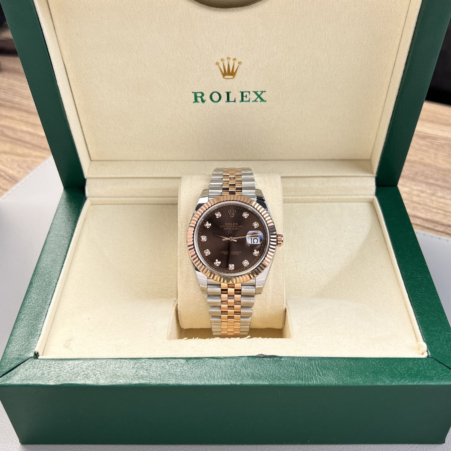 Rolex Datejust 126331-0004 Chocolate Dial Replica EW - 4