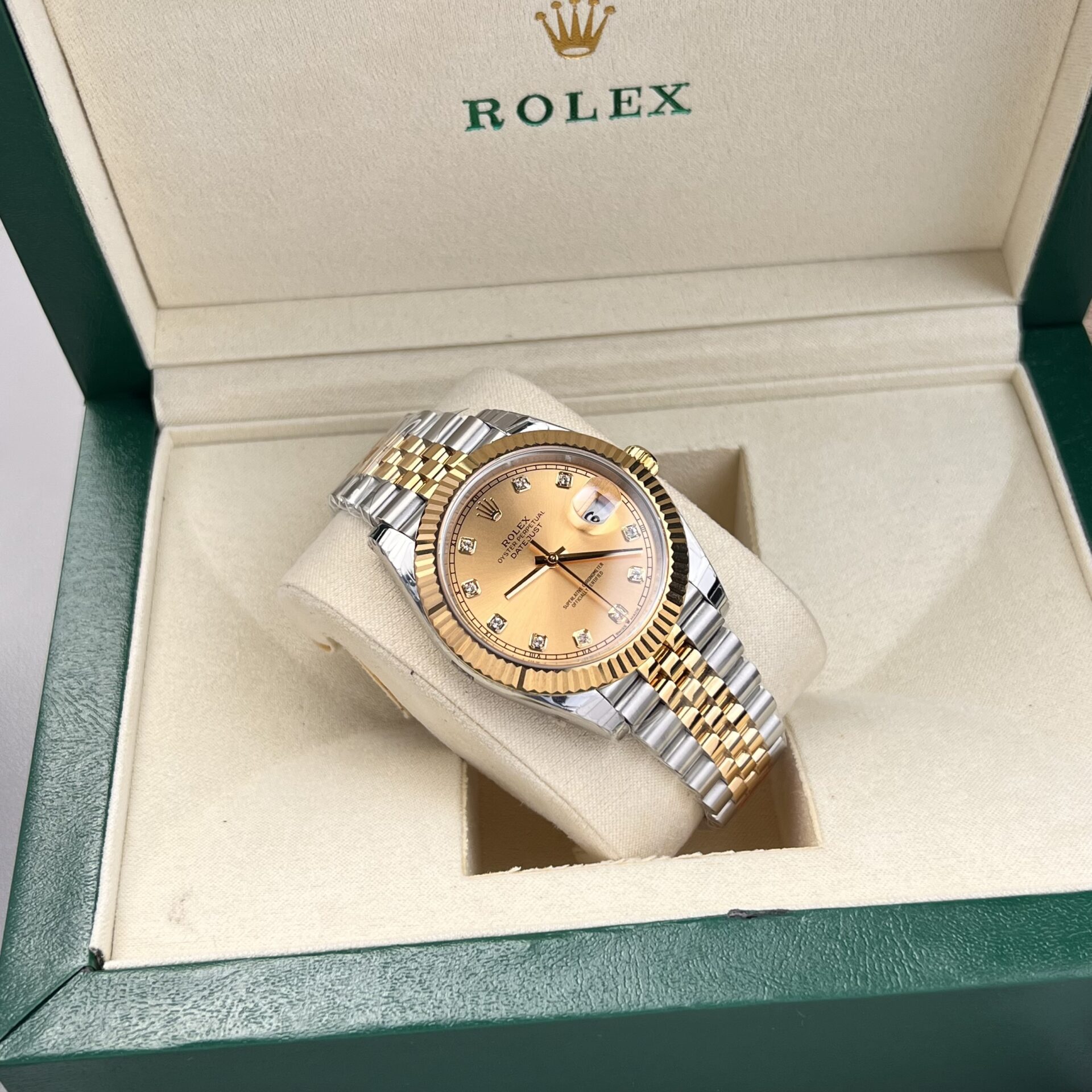 Rolex Datejust 126333-0012 Champagne Dial Replica - 3