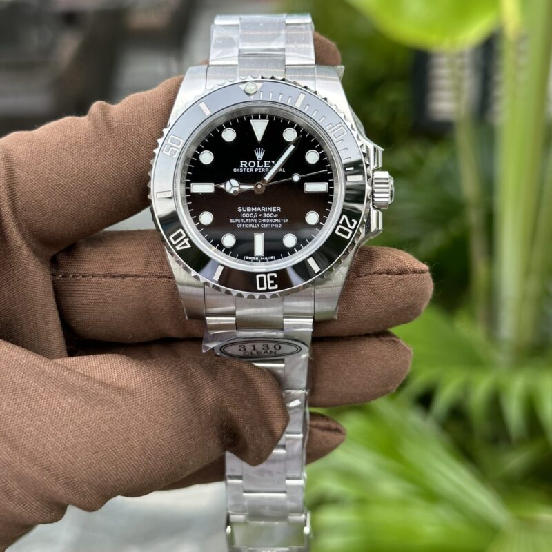 ĐỒNG HỒ ROLEX SUBMARINER 114060LN MẶT ĐEN REPLICA CAO NHẤT 41MM