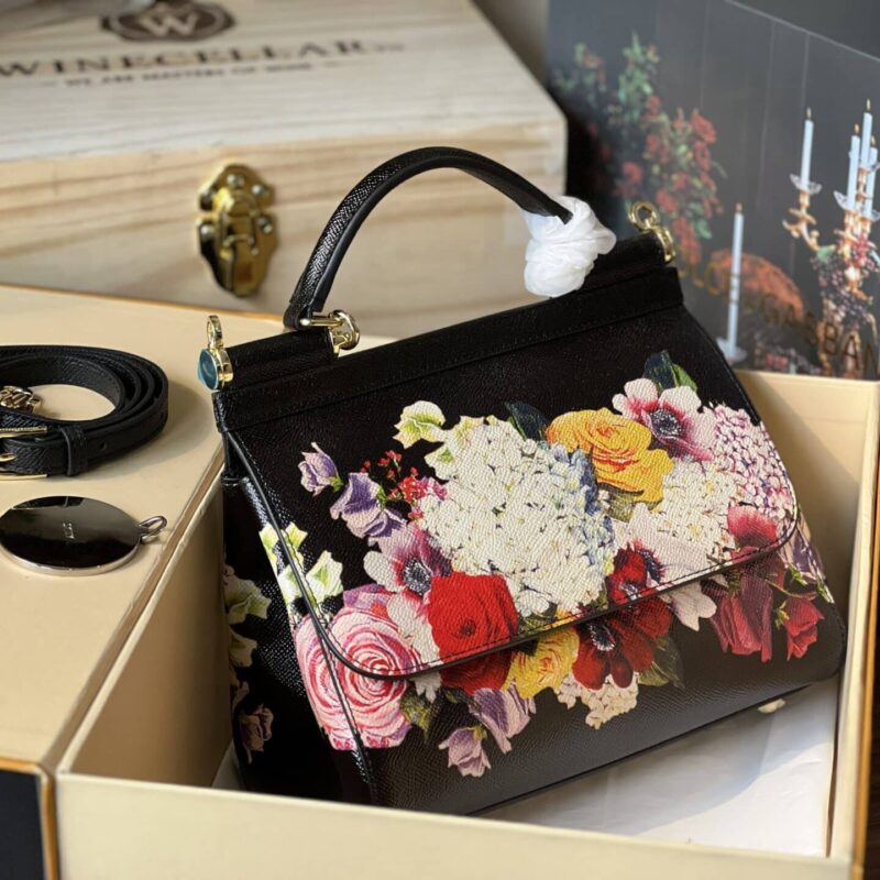 TÚI DOLCE & GABBANA MISS SICILY CALFSKIN MEDIUM BAG NGUYÊN BẢN