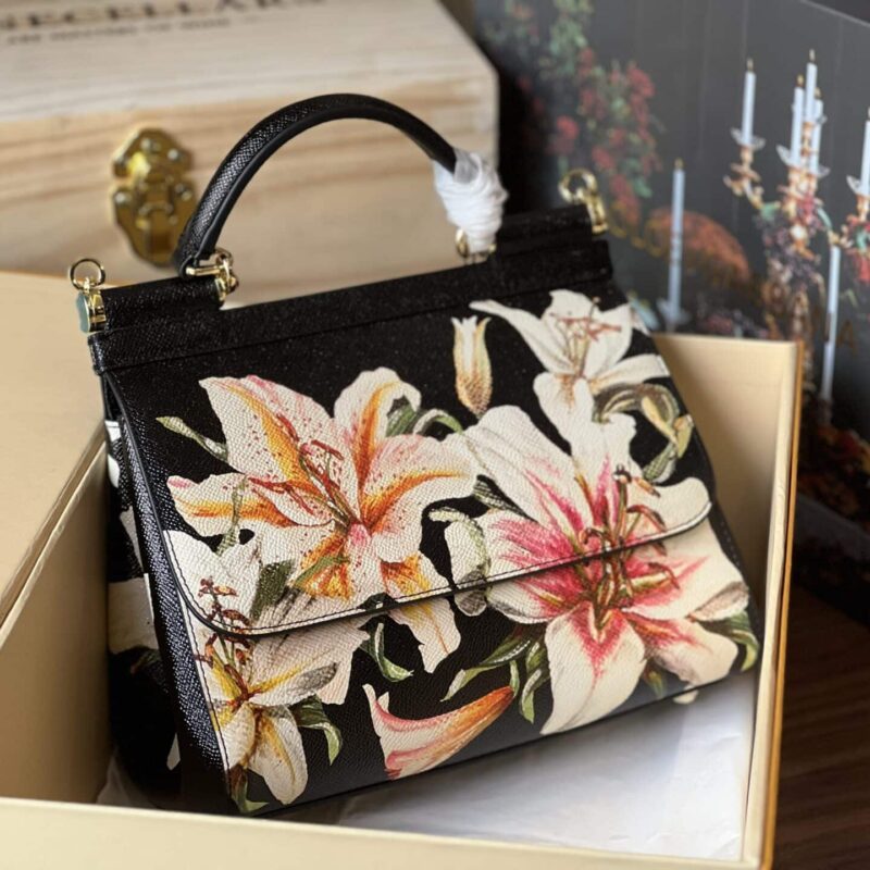 TÚI DOLCE & GABBANA MISS SICILY CALFSKIN MEDIUM BAG NGUYÊN BẢN