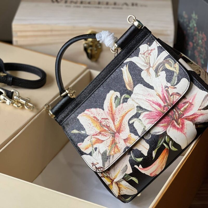 TÚI DOLCE & GABBANA MISS SICILY CALFSKIN MEDIUM BAG NGUYÊN BẢN