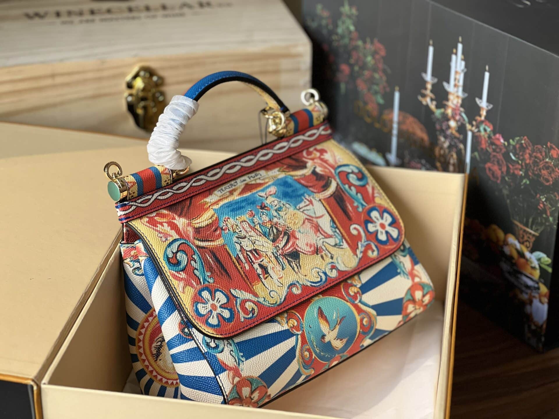 z4469569064007_5fab4a6c40f6904c5cb056ed46d4fe08 TÚI DOLCE & GABBANA MISS SICILY CALFSKIN MEDIUM BAG NGUYÊN BẢN