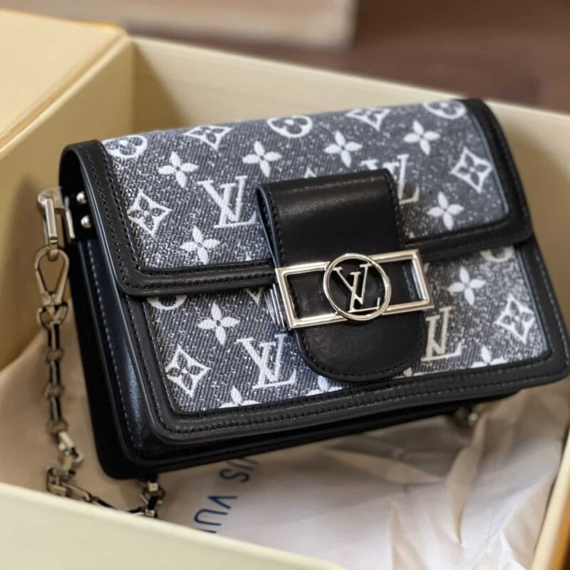 TÚI LV LOUIS VUITTON DAUPHINE MINI BAG MONOGRAM SUPER VIP MÀU ĐEN