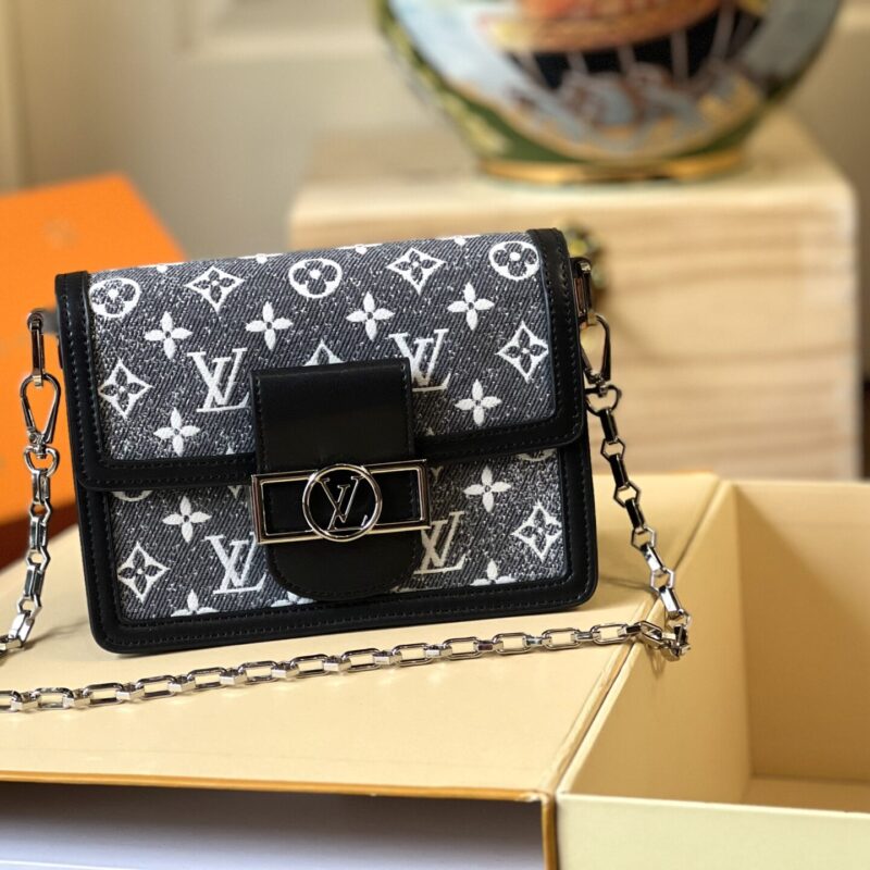 TÚI LV LOUIS VUITTON DAUPHINE MINI BAG MONOGRAM SUPER VIP MÀU ĐEN