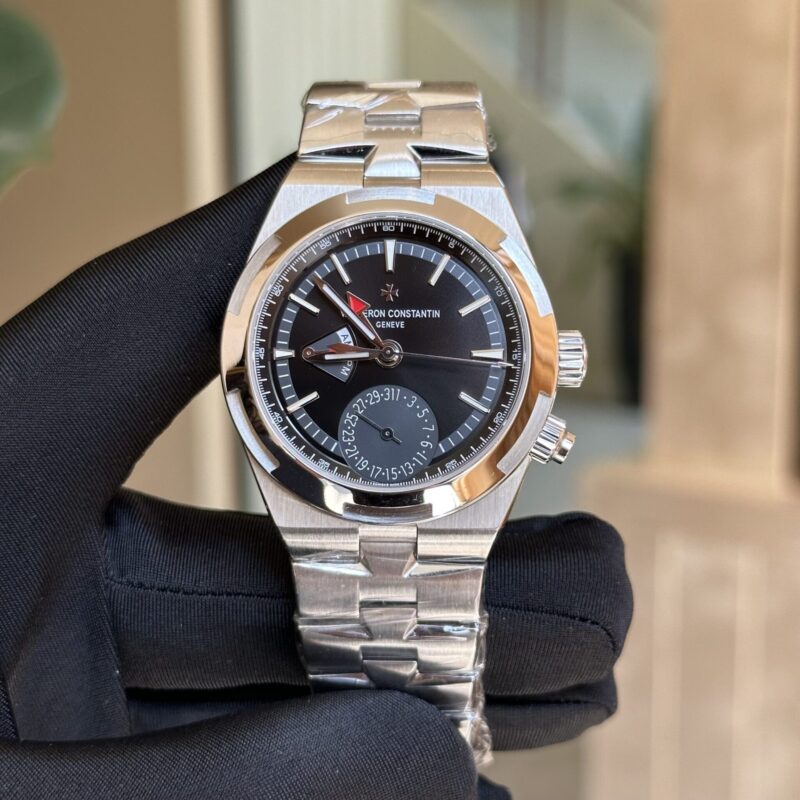VACHERON CONSTANTIN OVERSEAS DUAL TIME 7900V BLACK DIAL BEST REPLICA 41MM