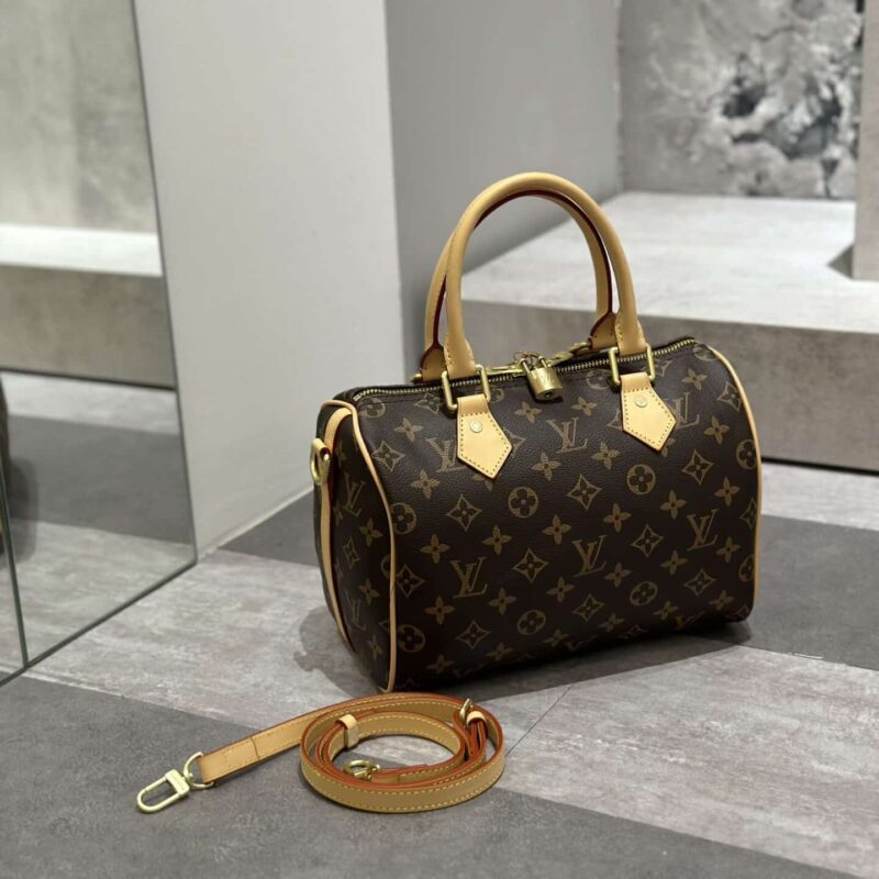 TÚI LOUIS VUITTON SPEEDY BANDOULIERE 25 BAG SUPER MÀU NÂU