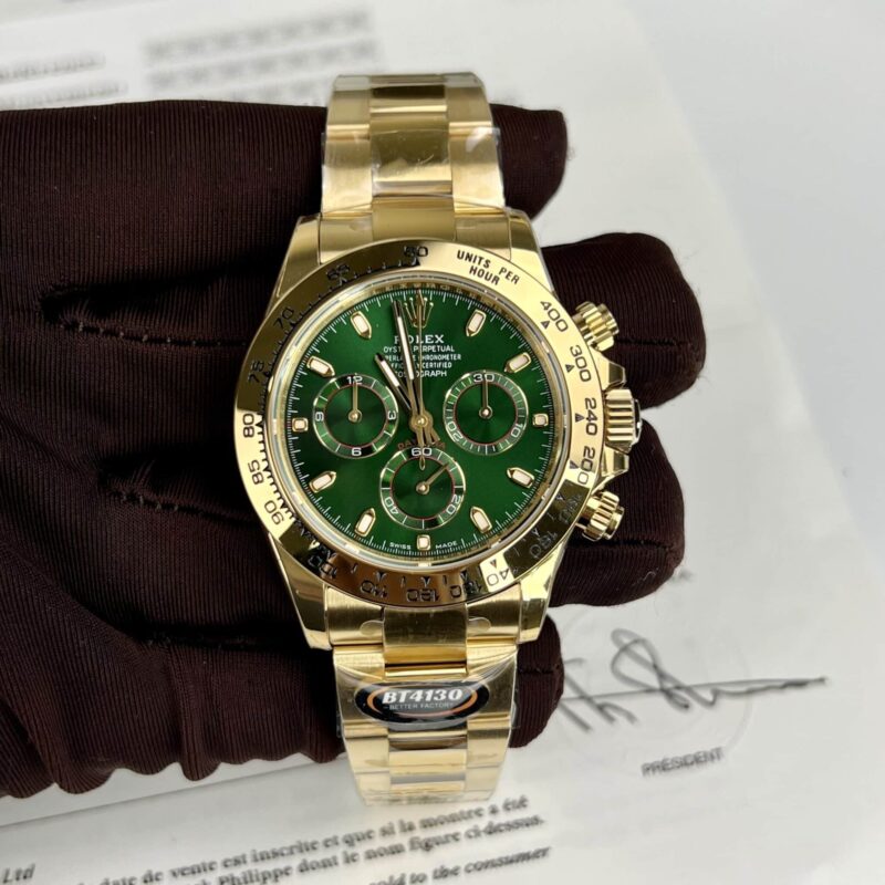 ROLEX COSMOGRAPH DAYTONA 116508-0013 LOKI GREEN DIAL BEST QUALITY 40MM