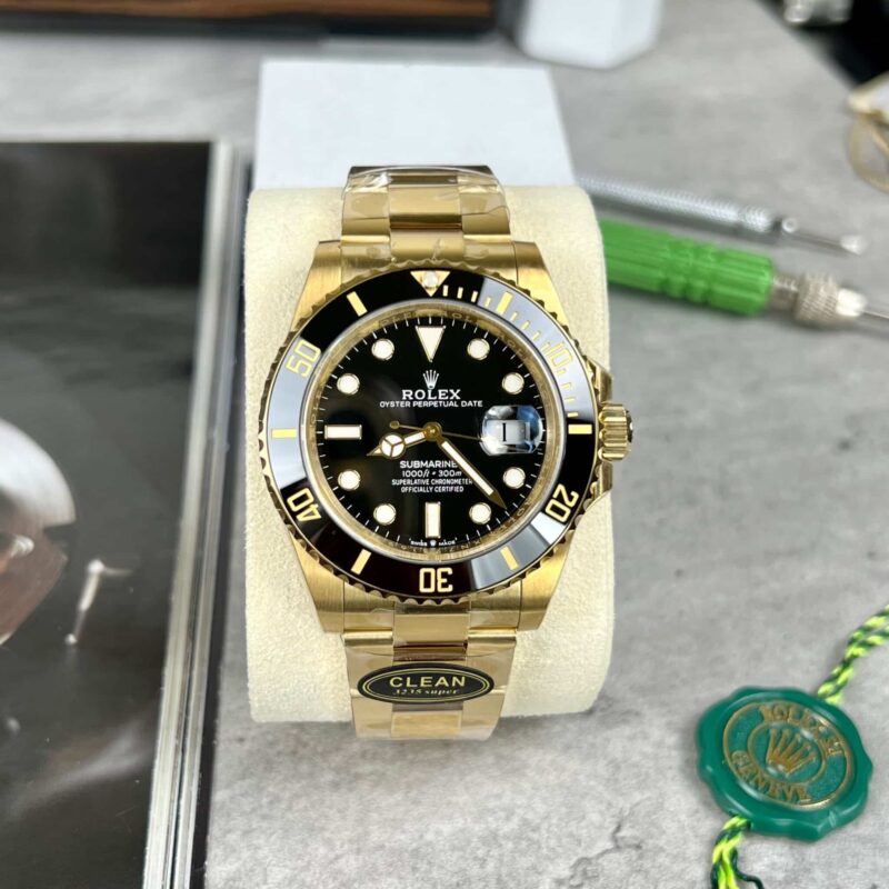 ĐỒNG HỒ ROLEX SUBMARINER DATE 126618LN MẶT ĐEN DÂY OYSTER REP 1:1 CLEAN 41MM