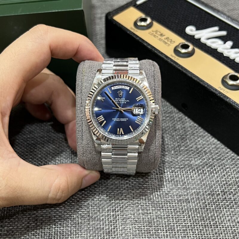 ROLEX DAY-DATE 228239 BRIGHT BLUE DIAL BEST REPLICA V2 GMF 40MM