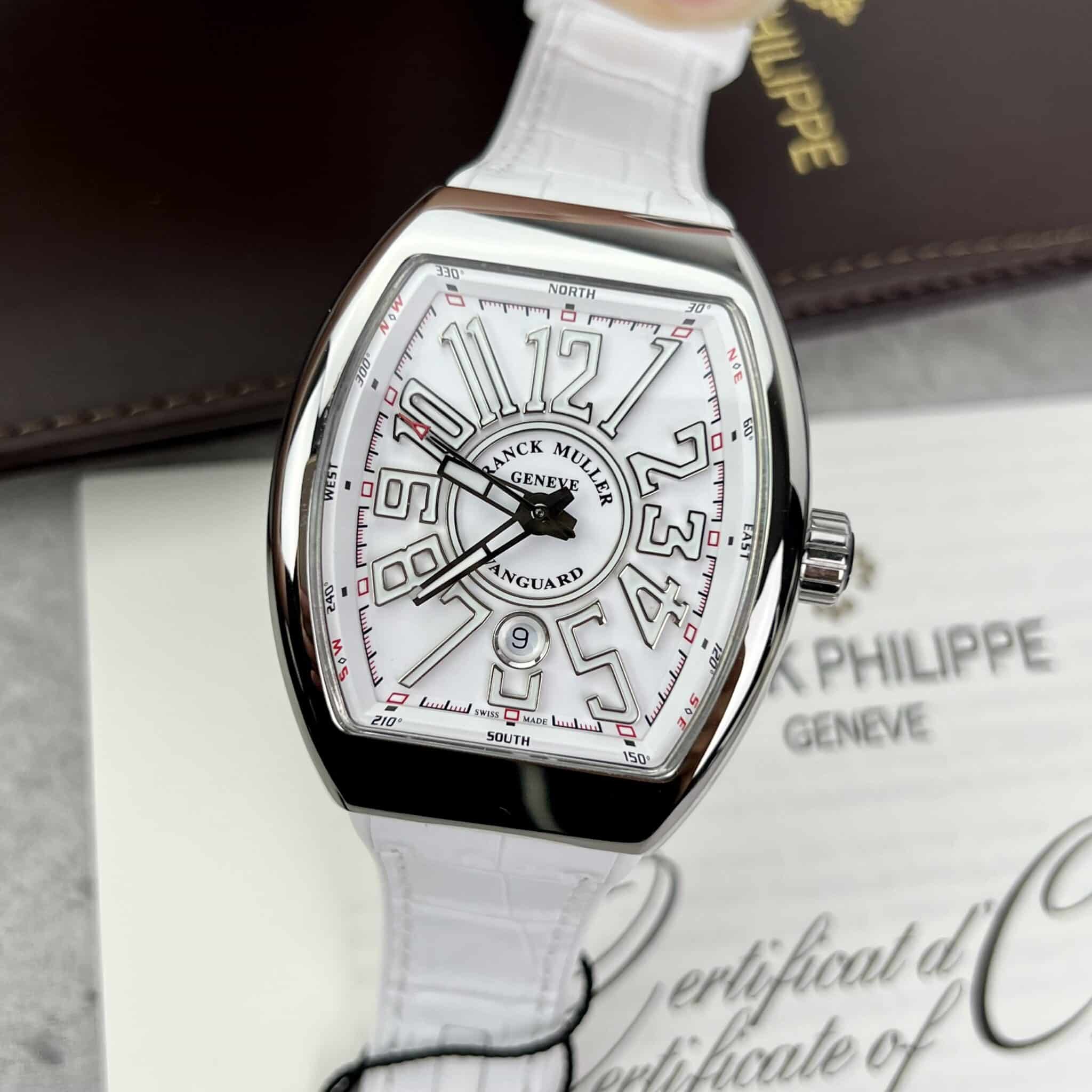 Đồng hồ Franck Muller V45 Màu Trắng - 4