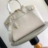 TÚI XÁCH LV LOCK IT MM MÀU KEM SIÊU CẤP SIZE 36