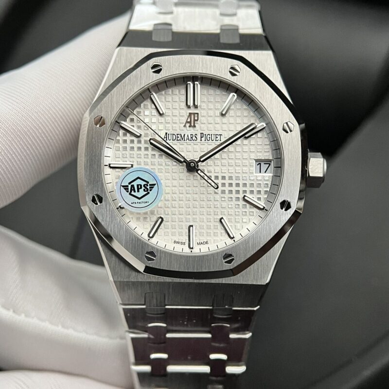 AUDEMARS PIGUET ROYAL OAK 15500ST WHITE DIAL BEST REPLICA APS 41MM