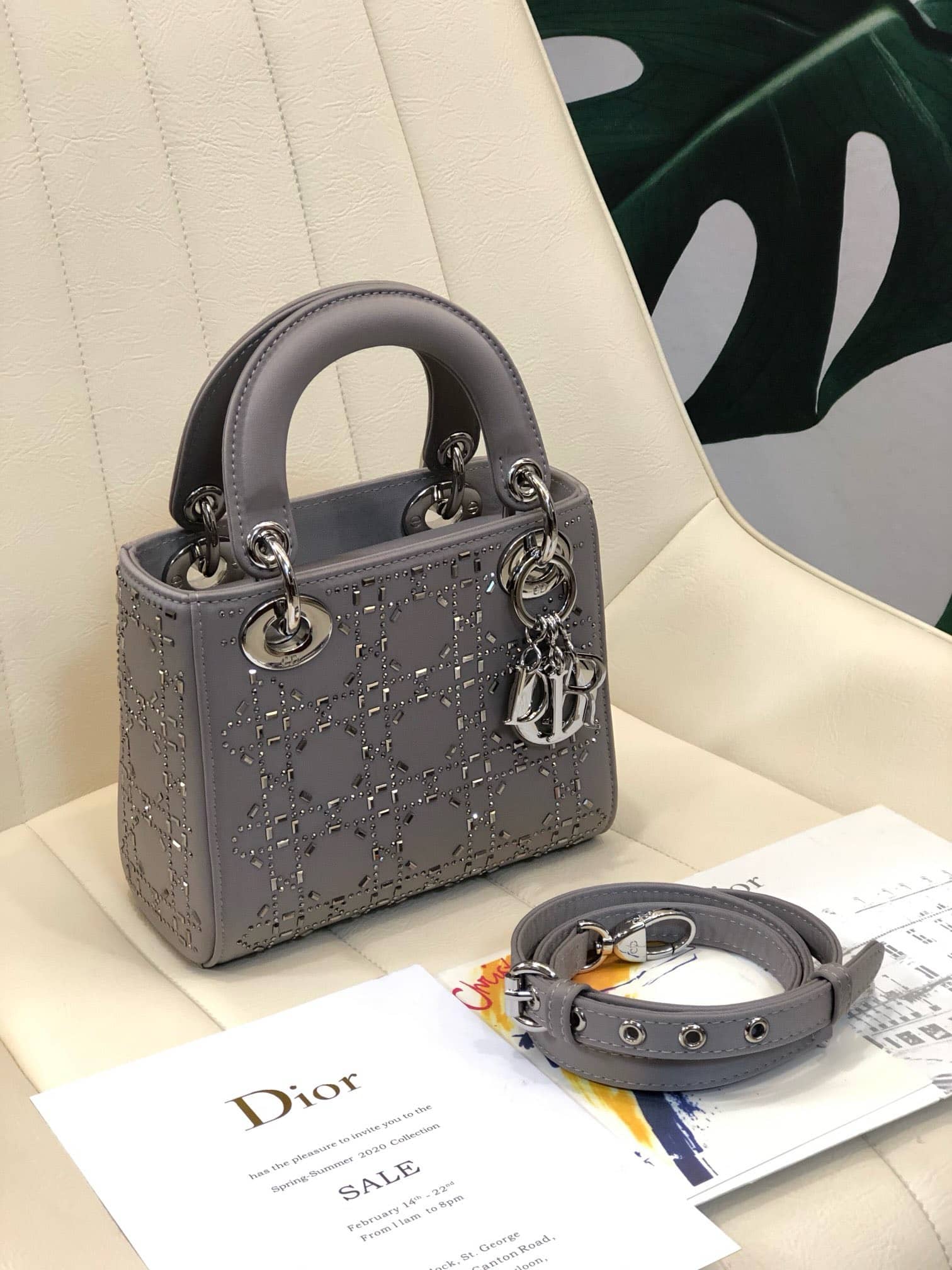 z4960602944314_1acd32c591a0e5730c53d45d6c0061dd TÚI XÁCH MINI LADY DIOR BAG STRASS CANNAGE SATIN SIÊU CẤP