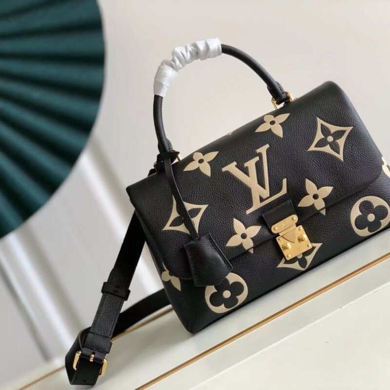 TÚI LOUIS VUITTON MADELEINE MM BICOLOR MONOGRAM EMPREINTE LEATHER SIÊU CẤP