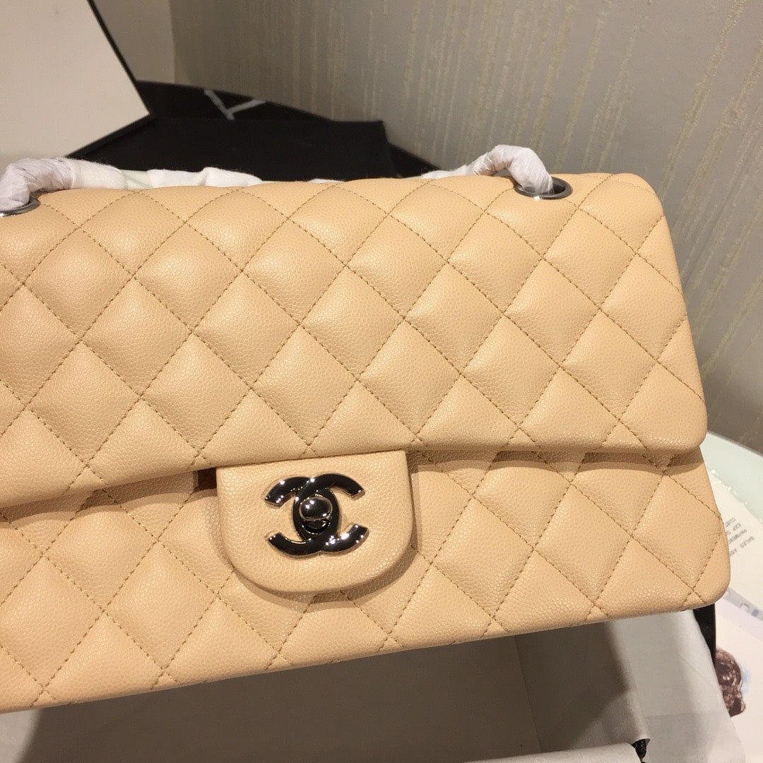 z4967233781763_a3d99025daac691c213c5bec54bc1109 TÚI XÁCH CHANEL CLASSIC DOUBLE FLAP BAG MEDIUM CAVIAR SIÊU CẤP MÀU NÂU NHẠT