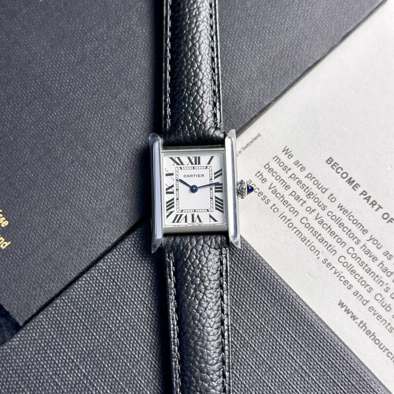 ĐỒNG HỒ CARTIER TANK MUST WSTA0041 LARGE MODEL MÁY PIN THỤY SỸ 25.5x33.7MM