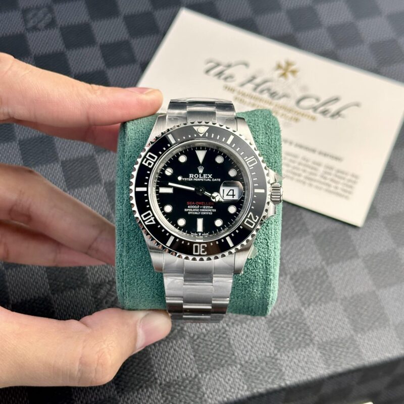 ROLEX SEA-DWELLER 126600 BLACK DIAL RED 50TH ANNIVERSARY BEST REPLICA VSF 43MM
