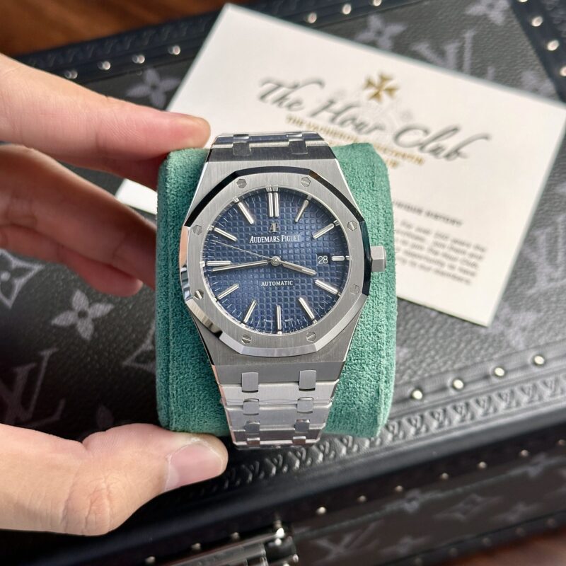 ĐỒNG HỒ AUDEMARS PIGUET ROYAL OAK 15400ST MẶT XANH DƯƠNG REP 1:1 CAO NHẤT 41MM
