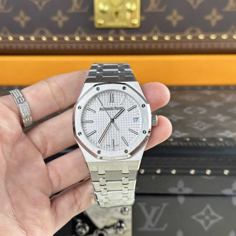 ĐỒNG HỒ AUDEMARS PIGUET ROYAL OAK 15510ST MẶT SỐ TRẮNG SUPER FAKE 41MM