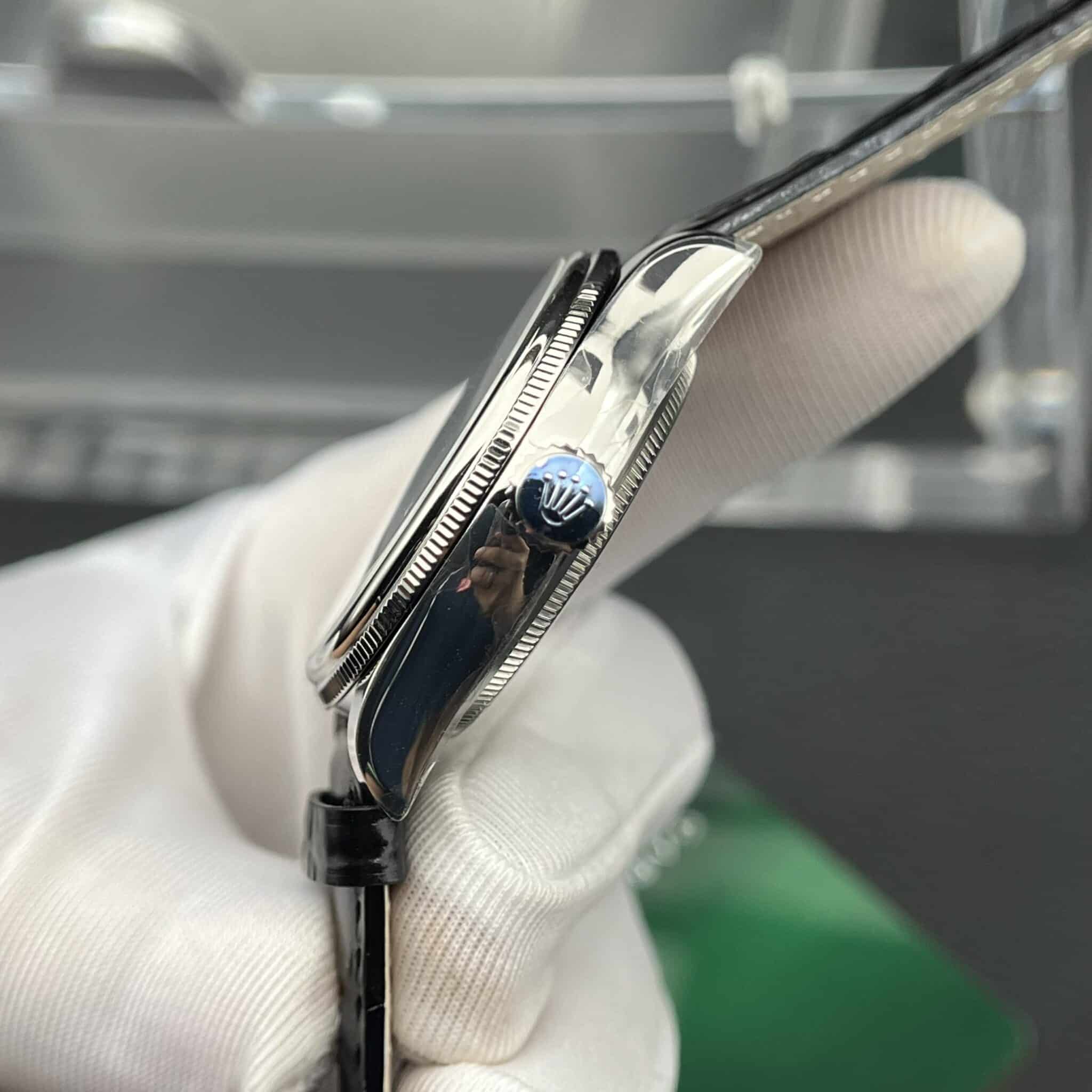 Đồng hồ Rolex Cellini Moonphase Mặt Trắng - 6