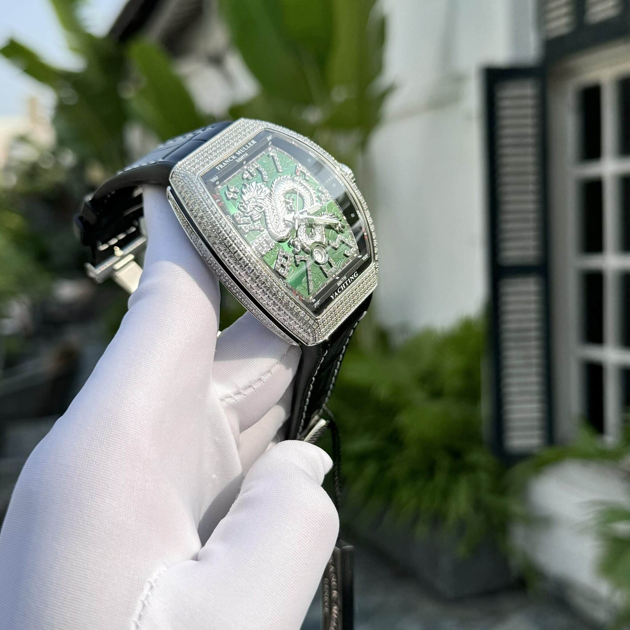 Franck Muller V45 Green Dragon Super Clone - 4