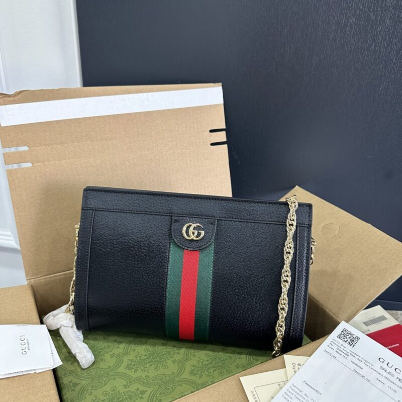 GUCCI OPHIDIA GG SMALL SHOULDER BAG NGUYÊN BẢN