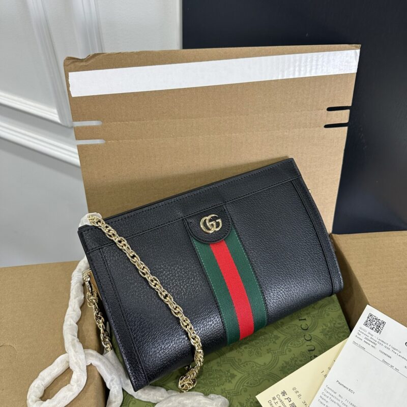 GUCCI OPHIDIA GG SMALL SHOULDER BAG NGUYÊN BẢN