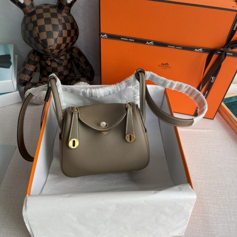 TÚI XÁCH HERMES LINDY NGUYÊN BẢN MÀU GHI