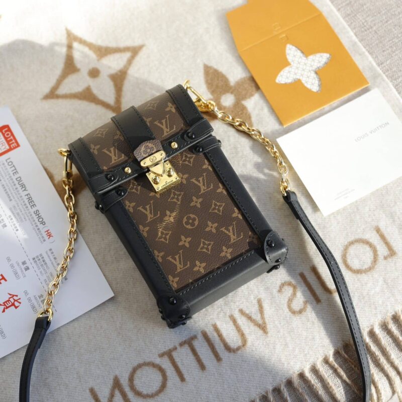 TÚI XÁCH LOUIS VUITTON VERTICLE TRUNK MONOGRAM ECLIPSE
