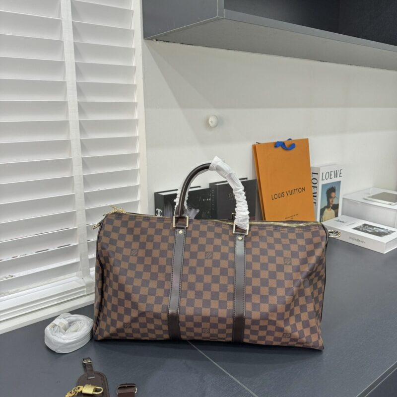 TÚI DU LỊCH LOUIS VUITTON KEEPALL BANDOULIERE 50 BAG NGUYÊN BẢN