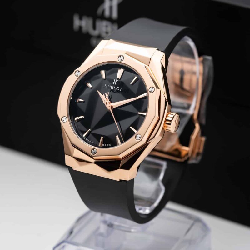HUBLOT CLASSIC FUSION ORLINSKI ROSE GOLD BLACK DIAL BEST REPLICA 40MM